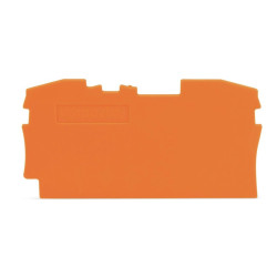 Ścianka końcowa/ wewnętrzna pomarańczowa 6mm2 2006-1292 TOPJOB S Wago