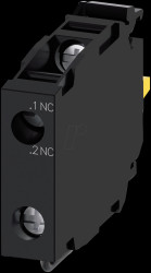 3SU1400-1AA10-1HA0 Contact module with 1 switching element, 1 NC contact, mounting