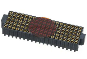 Złącze PCB 114 -pinowe 6 -rzędowe raster: 1.27mm Złącze karty Mezzanine SMD