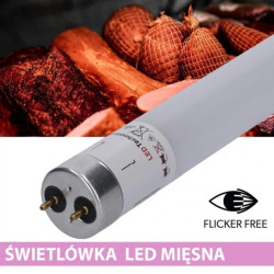 Świetlówka led T8 G13 mięsna 60cm 9W PC Prescot