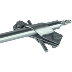 DEHN 620915 AS S TE 20 Clamp 7.3kA for Round Rope Flat Conductors