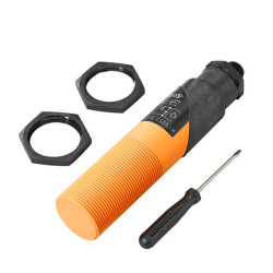 Pojemnościowy czujnik zbliżeniowy KI5052 M30 x 1.5 ifm electronic KI 15 mm Zabezpieczenie przed wlewaniem długość 143 mm