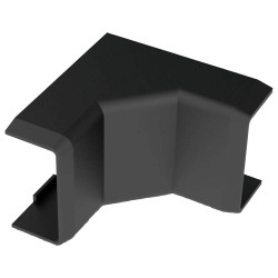 KOPOS 8925_FB Cable Duct Inside Corner 20x10 mm Black Low Voltage