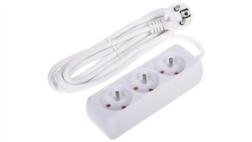 Listwa Zasilająca Pr-3M-3G/W (3 Gniazda) 2.8M