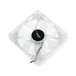 Wentylator 12V 120x120x25mm Molex - zielone podświetlenie