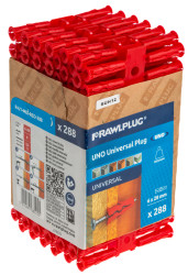 Kołek rozporowy, dł. 28mm, Ø 6mm, materiał: Plastik, RawlPlug