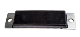 Podstawka antywibracyjna M16 średnica 273mm wysokość całkowita 25mm wysokość stopki 25mm