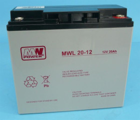 12V/20Ah 181x76x167 OM5 MWL20-12 AGM