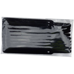 TruComponents 656357 Hook-and-loop cable tie Blk 10 pc(s)