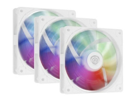 ZESTAW 3 WENTYLATORÓW GENESIS OXAL 120 ARGB BIAŁY NGF-2266