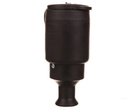 Gniazdo przenośne b/u 16A 250V IP44 czarne GN-H1