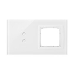 Panel dotykowy Simon 54 Touch 2 moduły biała perła