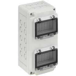 Spelsberg 59106401 SVi A 2x6 distribution board 2-row with window