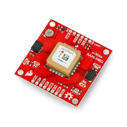 Moduł GPS SAM-M8Q - Qwiic - antena PCB - SparkFun GPS-15210