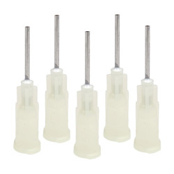 Igły Dozujące 19G 1,0 Kleju Pasty Topnika Metalowa Końcówka 5szt