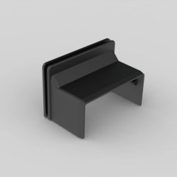 Pokrywa przepustowa LHD 40x20 8639 FB czarna