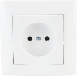 Gniazdo pojedyncze VCX LC 07 Biały