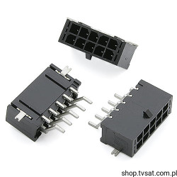 662010231722 Right Angle Header 10pin SMD WURTH