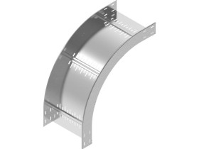 Łuk zewnętrzny 90st LZKSC400H100N grubość blachy 2,0mm 221242 BAKS