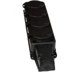 LISTWA GUMOWA 4X250V IP54 VIPLAST 354-05