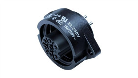 09 4228 00 07 Złącze: Okrągłe 692,693,Rd24 250V Pin: 7 Gniazdo Żeńskie 10A