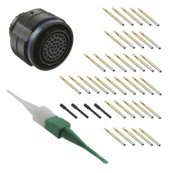 Złącze 37-pinowe Męski Amphenol Limited Żeński Swobodne zawieszanie MIL-DTL-38999 rozmiar 15