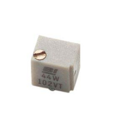 Potencjometr dostrojczy 5kΩ SMD 0.25 W @ 85 °C 9 -zwoje Regulacja górna 1,42 mm (metalowa śruba regulacyjna)