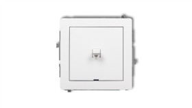 Deco Łącznik Jednobiegunowy W Stylu Amerykańskim Biały Dwpus-1