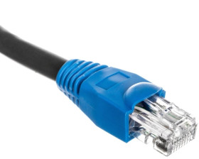 Kabel krosowy outdoor patchcord U/UTP kat.6 CCA czarny 50m 94395