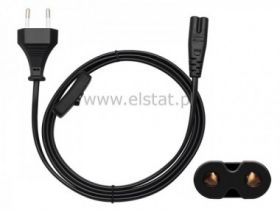 Kabel sieciowy SN-14 dwustronny 1,5m ósemka + wył