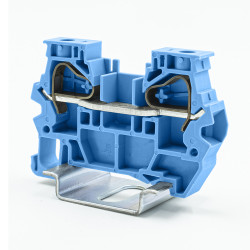 Blok zacisków przelotowych RS PRO poziomy: 1 22 → 8AWGsprężynowa 41A 1 kV