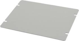 Base plate, steel, (L x W x H) 178 x 127 x 1 mm, gray, for series 1441, 1431-12