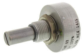 Potencjometr 2kΩ typ Obrotowy Vishay średnica wału 6,35 mm 1W długość wału 22.2mm średnica 22.23mm Montaż panelowy