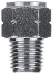 Adapter gwintowany typu przejściówka, 150 bar, złącze A: NPT 1/8 złącze B: G 1/8 Mosiądz 176-1113 /10szt./