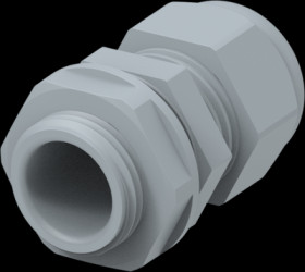 Cable gland, M20, Clamping range 6 to 12.1 mm, IP68, gray, 1SNG626038R0000
