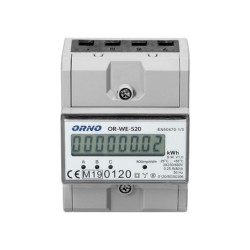 Licznik 3F na szynę 5/80A 5mod WE-520 MID ORNO