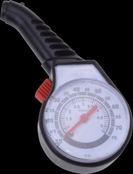 Vehicle - tyre pressure gauge, analogue, 0.5 - 5 bar