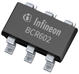 Sterownik LED BCR602XTSA1, 6-Pin, 8 → 60 V., 360mW, Infineon