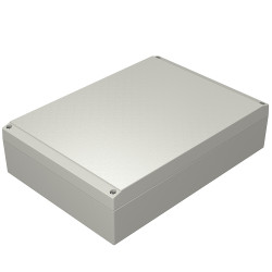 Obudowa Aluminium odlewane szerokość zew. 200 mm długość zew. 280 mm wys. zew. 280 mm Rose IP66 Szary