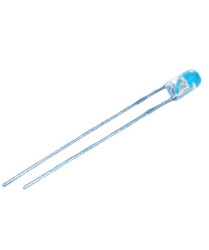 LED, THT, czerwona, 2-Pin, 1,6 → 2,4 V, 30°, RS PRO