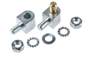 Zawias blokowy Stal długość 33mm Zawias blokowy szerokość 16mm Swobodne wychylanie