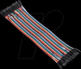 AC047 Developer Boards – Jumper Cable, 40-Pin, m/m, 20 cm