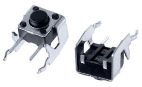 Klosz do przycisku dotykowego SPST 50 mA przy 12 V DC 3.85mm 3.85mm Montaż powierzchniowy