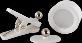 2014100200 LED clip light, battery-operated, 150 lm, white