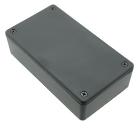 Hammond Black ABS Enclosure 113 x 63 x 31mm 1591XXBSBK