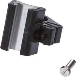 Akcesoria magnetyczne, klips montażowy, 22x22x19mm, rozpiętość 12,15-13,8mm, Plastik, Do czujnika MZ07, AM000039