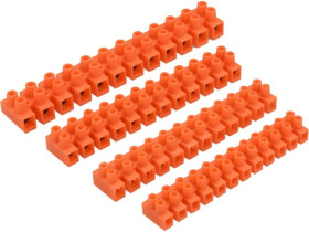 Listwa 12-torowa 16mm2 400V pomarańczowa