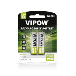 AKUMULATOR NI-MH AA 2600mAh HR6 opak. 2szt/blister VIPOW