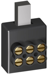 Zestaw trzech złączy rozdzielczych 3-bieg., do ISFL100...160 49860