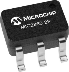 Sterownik LED MIC2860-2PYC6-TR, SC70, 6-Pin, 3 → 5,5 V, Microchip